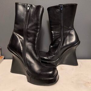 DESTROY Vintage Y2K Rare Boot Heels